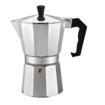 Cafeteira Italiana De Alumínio Alta Qualidade Para 9 Xícaras De Café Cafeteira Italiana De Alumínio Alta Qualidade Para 9 Xícaras De Café