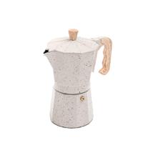 Cafeteira Italiana de Alumínio Moka Café Expresso Cafeteira de Fogão Verona Serve 6 Xícaras 300ml - Brinox