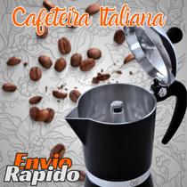 Cafeteira Italiana De Faz 6 Xicaras (300ml) Café Expresso Em alumínio Envio Rápido!