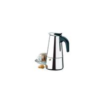Cafeteira Italiana Em Inox 4 Cafes Design Lindo Alto Brilho Cafeteira Italiana Em Inox 4 Cafes Design Lindo Alto Brilho