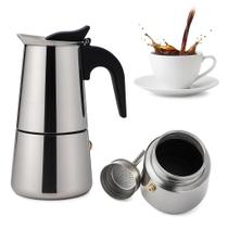Cafeteira Italiana Expresso 450ml em Inox Para 9 Xícaras