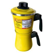 Cafeteira Italiana Extra Forte Alumínio Polido 1/2 Litro Mocha JR 500ml 2 a 4 Xícaras Café Blogueira Diversas Cores Cafeteira Italiana Extra Forte Alumínio Polido 1/2 Litro Mocha JR 500ml 2 a 4 Xícaras Café Blogueira Diversas Cores