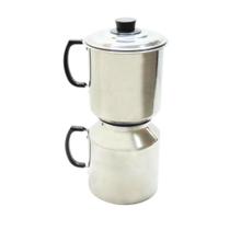 Cafeteira Italiana Extra Forte Alumínio Polido 1,5 Litro Mocha JSD 1500ml 10 a 15 Xícaras Café Blogueira Pintada 1,5L