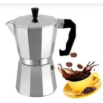 Cafeteira Italiana Inox 3 Xícaras De Café Moka - Economia De Café Cafeteira Italiana Inox 3 Xícaras De Café Moka - Economia De Café