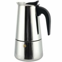Cafeteira Italiana Inox 450ml Fogão Indução Espresso 9 Xícaras Cafeteira Italiana Inox 450ml Fogão Indução Espresso 9 Xícaras