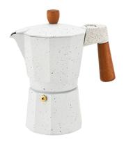 Cafeteira Italiana Lecce 6 Xícaras Moka Cabo Madeira 250ml
