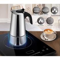 CAFETEIRA ITALIANA LEGITIMO CAFE 200ml ACO INOX