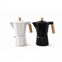 Cafeteira Italiana Milão 6 Xícaras 300ml Alumínio com Cabo Ergonômico Creme Fratelli Cafeteira Italiana Milão 6 Xícaras 300ml Alumínio com Cabo Ergonômico Creme Fratelli