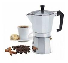 Cafeteira Italiana Moka 9 Xícaras Em Alumínio Fratelli