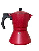 Cafeteira Italiana Moka Alegra Base 12cm + Indução 6 Xícaras