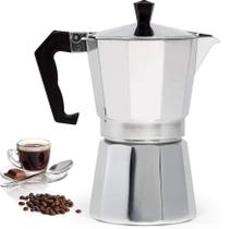 Cafeteira Italiana Moka Express 3 Xicaras Aluminio 150ml cafe Cafeteira Italiana Moka Express 3 Xicaras Aluminio 150ml cafe