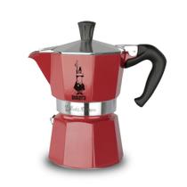 Cafeteira Italiana Moka Express Vermelha Bialetti 3Xic