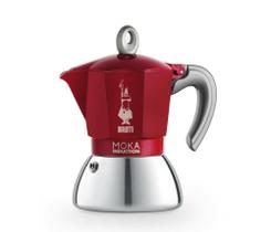 Cafeteira Italiana Moka Induction Vermelha 6 Xícaras Bialetti