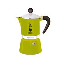 Cafeteira Italiana Rainbow Verde Bialetti 3 Xícaras