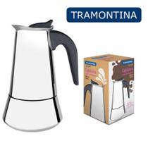 Cafeteira Italiana Tramontina Aço Inox para Espresso 350 ml Indução - By Bsmix