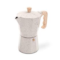 Cafeteira italiana verona aluminio 6 xícara 300ml vanilla