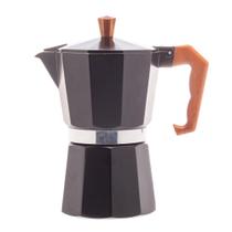 Cafeteira Italiana Wolff de Alumínio Preta Fosca 300ml Cafeteira Italiana Wolff de Alumínio Preta Fosca 300ml