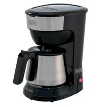 Cafeteira Jarra Inox Elétrica 38 Xícaras 127V Filtro Permanente Black&Decker