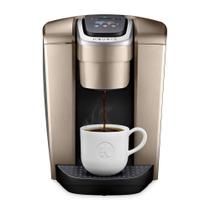 Cafeteira Keurig K-Elite Single Serve K-Cup Pod em ouro escovado