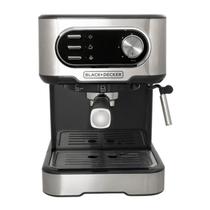 Cafeteira Maquina de Café Espresso Pó ou Capsulas Black & Decker Gourmand Gris CE1100G - 127V
