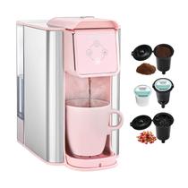 Cafeteira Mecity Pink 3 em 1 dose única 50mL 120V 1150W