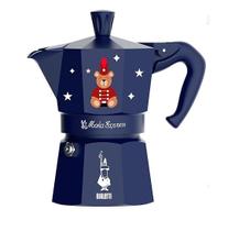 Cafeteira Moka 3 Xíc Joy Memories Azul Bialetti Cafeteira Moka 3 Xíc Joy Memories Azul Bialetti