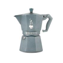 Cafeteira Moka Bialetti Exclusive Induction 3 Xícaras Cinza: Tradição Italiana e Design Moderno Cafeteira Moka Bialetti Exclusive Induction 3 Xícaras Cinza: Tradição Italiana e Design Moderno