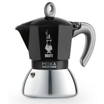 Cafeteira Moka Bialetti Inox Induction Fogão ou Indução 6 xícaras Italiana Importada Café Espresso Italiano