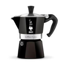 Cafeteira Moka Espresso 3 Xícaras 130ml Bialetti Preta