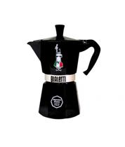 Cafeteira Moka Express Omino Preta - 6 Xícaras Bialetti Cafeteira Moka Express Omino Preta - 6 Xícaras Bialetti