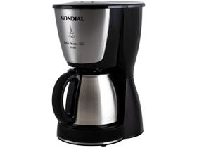 Cafeteira Mondial Dolce Arome C-43-20X-Si 550 Watts 220V ~ 50/60 HZ - Preta/Prata