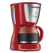 Cafeteira Mondial Dolce Arome Inox C-32-32X-R Vermelho 127V