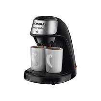 Cafeteira Mondial Inteligente Coffee C 42 2X Bl Com 2 Xicaras 250Ml 220V Preto