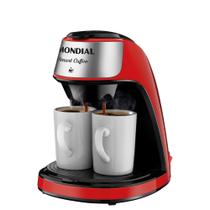 Cafeteira Mondial Smart Coffee 500W, Filtro Permanente, Acompanha 2 Xícaras de Porcelana 120ml Cafeteira Mondial Smart Coffee 500W, Filtro Permanente, Acompanha 2 Xícaras de Porcelana 120ml