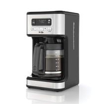 Cafeteira Mr. Coffee programável de 14 xícaras de aço inoxidável