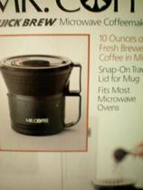 Cafeteira Mr. Coffee Quick Brew com tampa para viagem de 300 ml Cafeteira Mr. Coffee Quick Brew com tampa para viagem de 300 ml