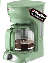 Cafeteira MÜELLERHOME 12 xícaras Drip com jarra de borosilicato