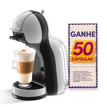 Cafeteira Nescafe Dolce Gusto Mini Me Cinza e Preta Automática Cápsulas 220v