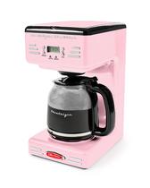 Cafeteira Nostalgia Retro 12 Xícaras - Programável com LED Rosa