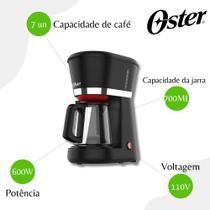Cafeteira OCAF350 0.7L Oster Preto - 110v