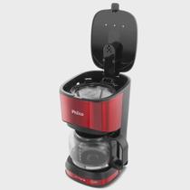 Cafeteira Philco 600ml 550W Vermelha Inox Bivolt Corta-pingo Placa Aquecedora Filtro Permanente Cafeteira Philco 600ml 550W Vermelha Inox Bivolt Corta-pingo Placa Aquecedora Filtro Permanente
