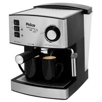 Cafeteira Philco Coffee Express 15 Bar Filtro Permanente - Cinza - 220v Cafeteira Philco Coffee Express 15 Bar Filtro Permanente - Cinza - 220v