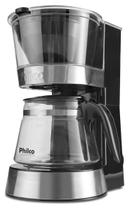 Cafeteira philco lux line 550w black inox faz 20 xicaras 127v