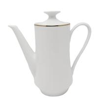 Cafeteira Porcelana Schmidt - Dec. Filetado Ouro Itamaraty 0010
