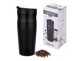 Cafeteira Portátil Café Expresso Com Moedor Recarregável Filtro Reutilizável e Copo Térmico - UnyHome