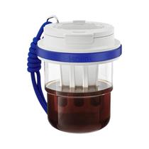 Cafeteira Portátil De Café Frio De 530ml Com Tampa Hermética Infusor De Café E Chá Para Viagem Cafeteira Portátil De Café Frio De 530ml Com Tampa Hermética Infusor De Café E Chá Para Viagem