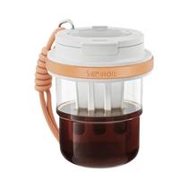 Cafeteira Portátil De Cold Brew 530ml Com Tampa Hermética, Infusor De Chá E Café Gelado, Caneca De