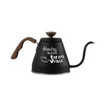 Cafeteira Portátil De Madeira Com Bico De Ganso E Termômetro Para Fogão E Camping