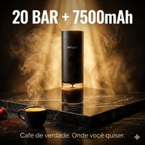 Cafeteira Portátil Expresso 3 Em 1 Usb 20 Bar Recarregável Cafeteira Portátil Expresso 3 Em 1 Usb 20 Bar Recarregável