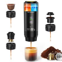 Cafeteira Portátil PHENOHERE 6 em 1 com Bateria e Pressão de 20 Bar Cafeteira Portátil PHENOHERE 6 em 1 com Bateria e Pressão de 20 Bar
